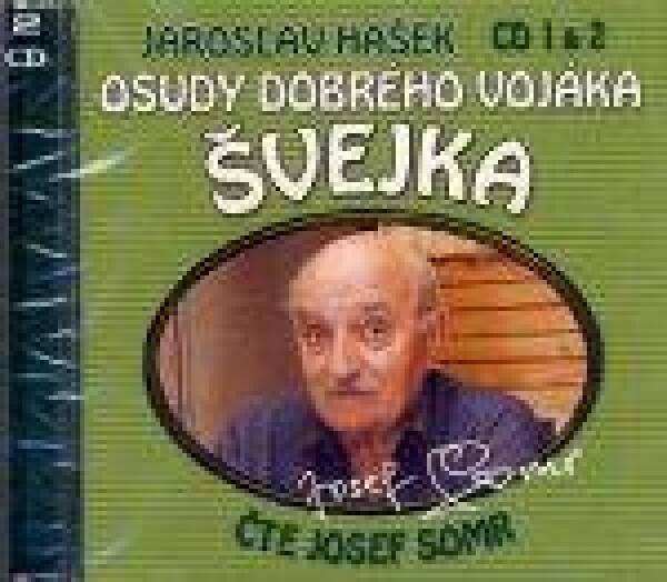Jaroslav Hašek: OSUDY DOBRÉHO VOJÁKA ŠVEJKA CD 1+2 - AUDIOKNIHA