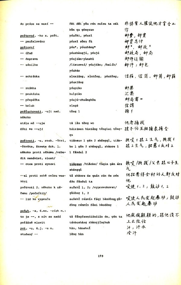 Dana Heroldová a kolektív: ČESKO - ČÍNSKY SLOVNÍK 5 - POE-PŘE