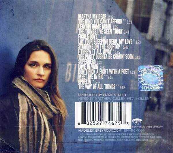 Madeleine Peyroux: STANDING ON THE ROOFTOP