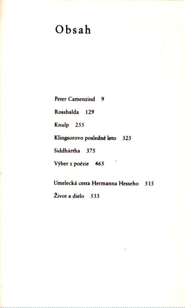 Herman Hesse: STUPNE