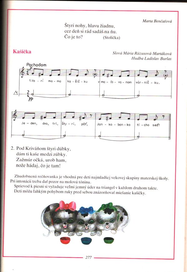 Marta Lysáková, Ľubica Kopinová, Anna Podhorná: PIESNE, HRY A RIEKANKY