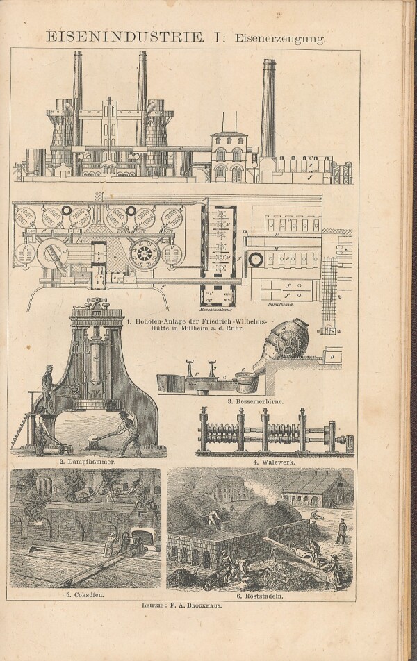 BROCKHAUS` KLEINES CONVERSATIONS LEXIKON 1,2