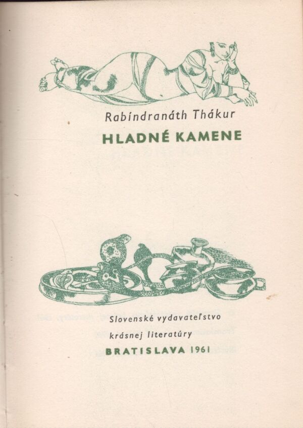 Rabíndranáth Thákur: HLADNÉ KAMENE