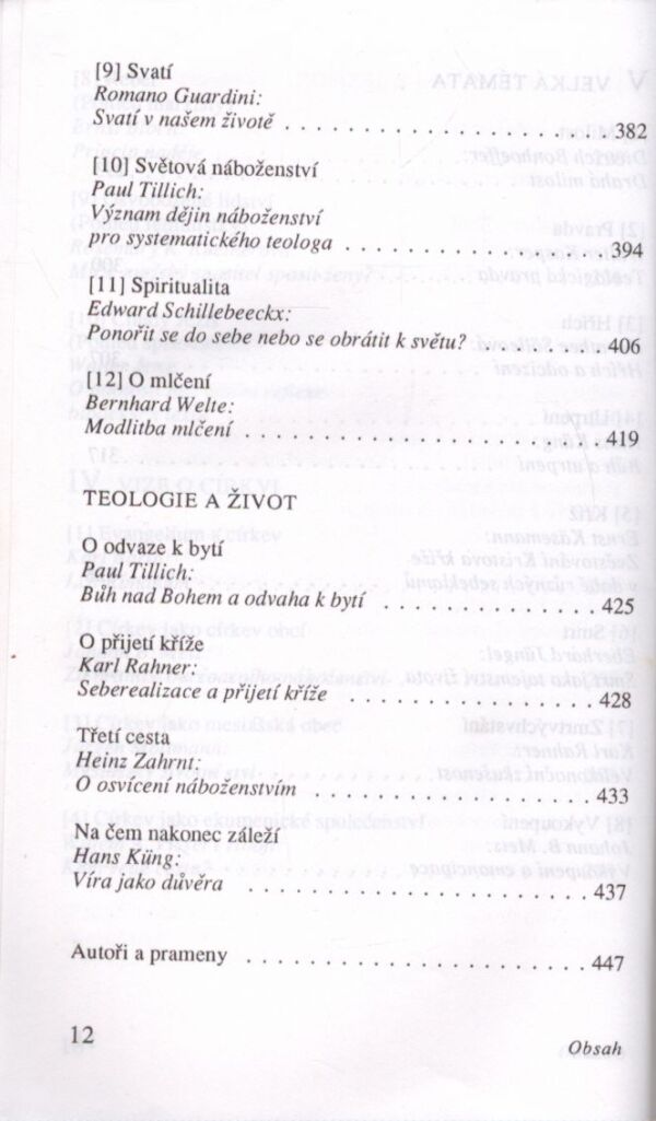 Karl-Josef Kuschel: TEOLOGIE 20. STOLETÍ