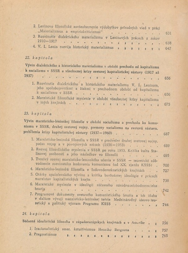 STRUČNÉ DEJINY FILOZOFIE