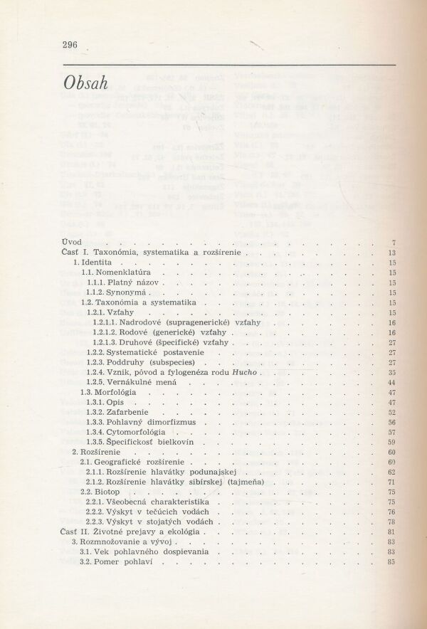 J. Holčík, K. Hensel, J. Nieslanik, S. Skácel: Hlavátka