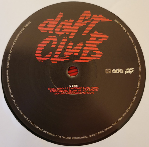 Daft Punk: DAFT CLUB - LP