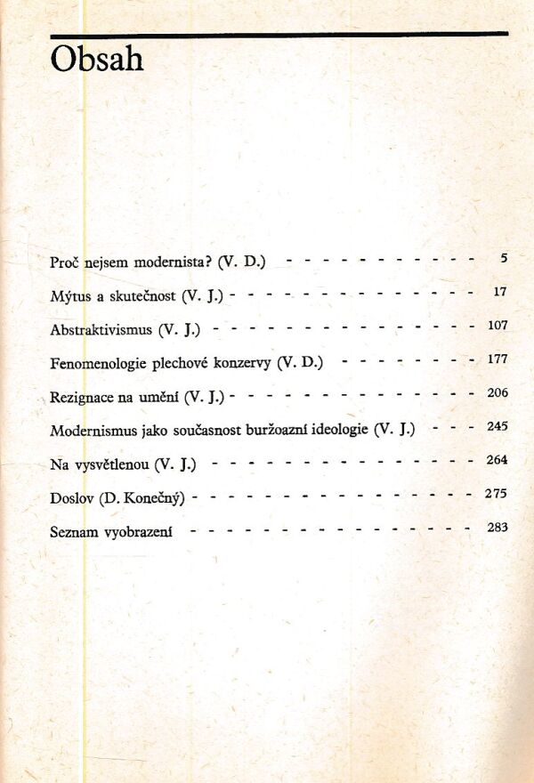 M. Lifšic, L. Rejngardtová: KRIZE MODERNISMU