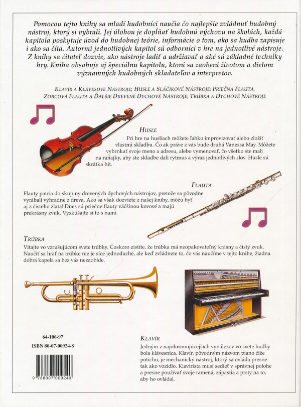 A. Hunková, kol: KNIHA PRE MLADÝCH HUDOBNÍKOV