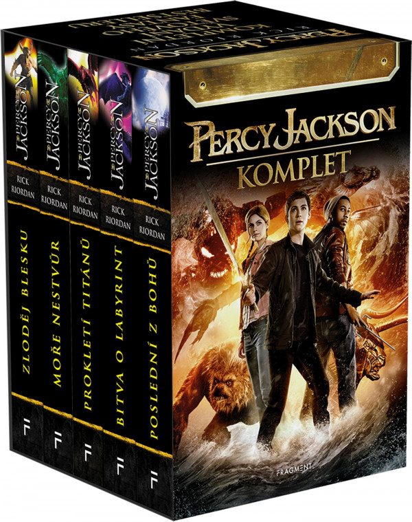 Rick Riordan: PERCY JACKSOM - KOMPLET 1-5