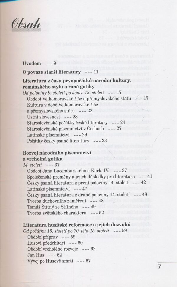 Bohumil Svozil: Česká literatura ve zkratce 1