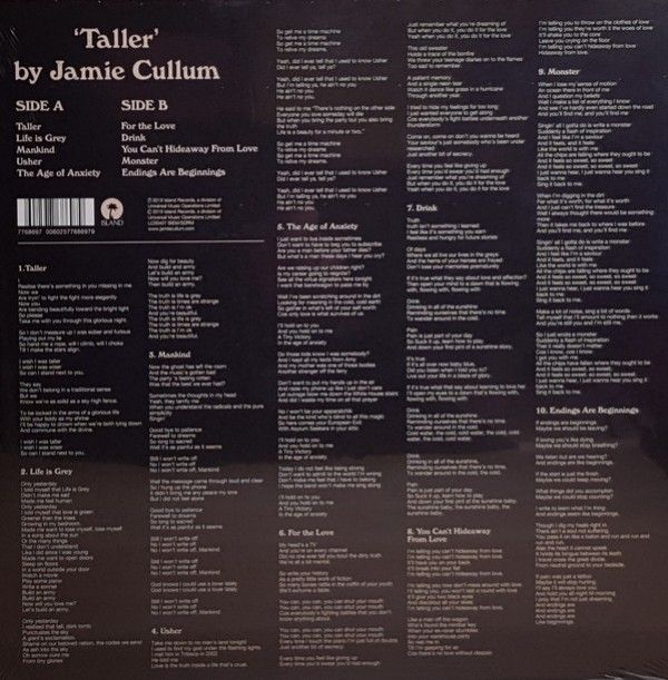 Jamie Cullum: TALLER - LP