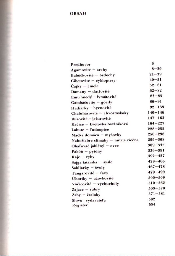 SVET ŽIVOČÍŠNEJ RÍŠE
