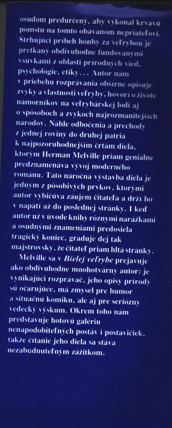 Herman Melville: BIELA VEĽRYBA