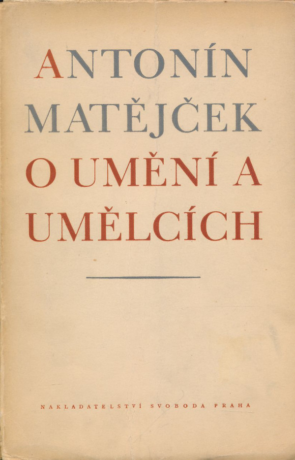 Antonín Matějček:
