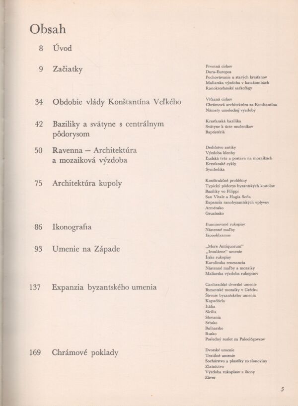 Jean Lassus: RANOKRESŤANSKÉ A BYZANTSKÉ UMENIE