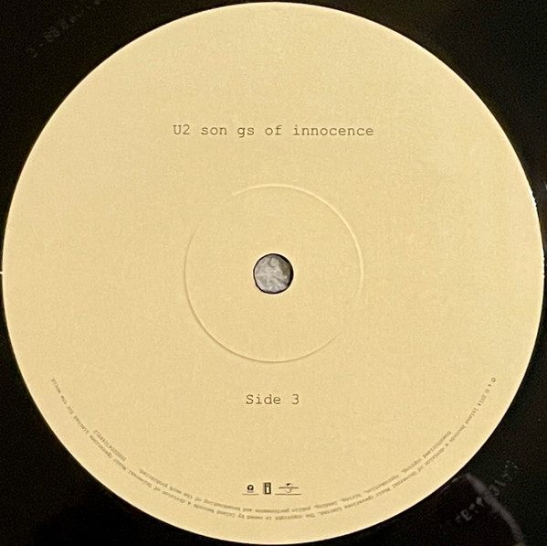 U2: SON GS OF INNOCENCE - 2LP