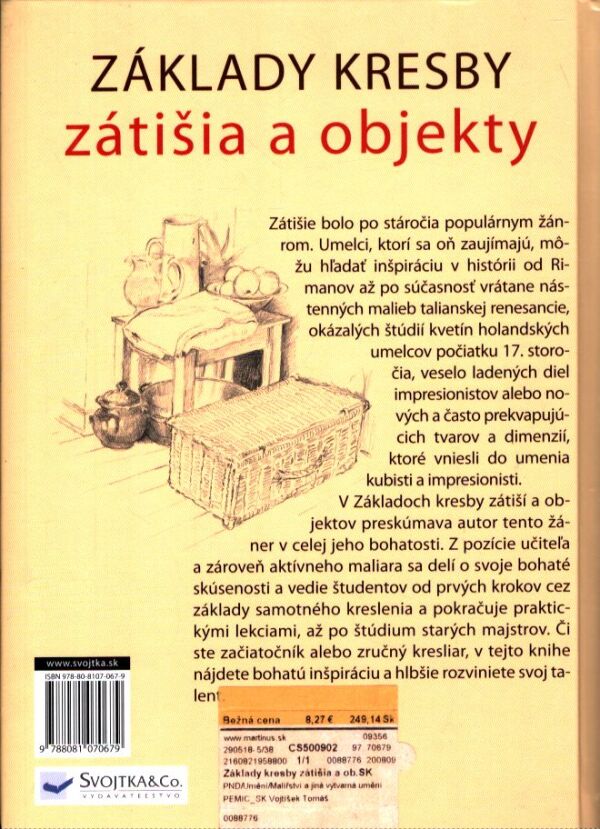 Barrington Barber: ZÁKLADY KRESBY - ZÁTIŠIA A OBJEKTY