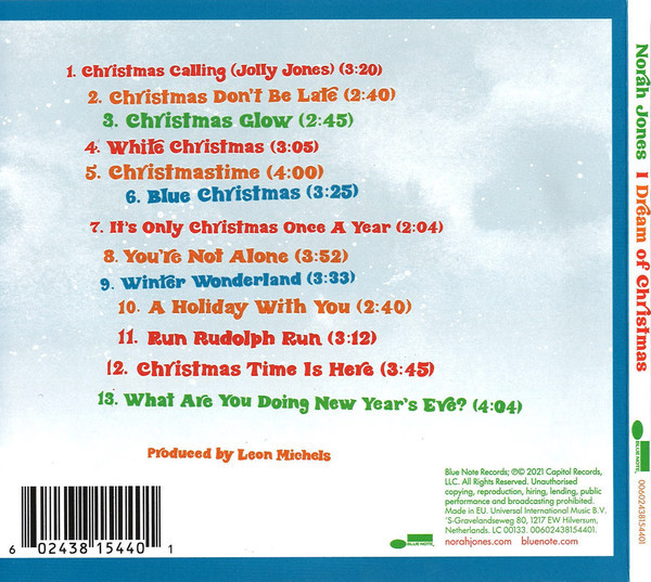 Norah Jones: I DREAM CHRISTMAS - CD