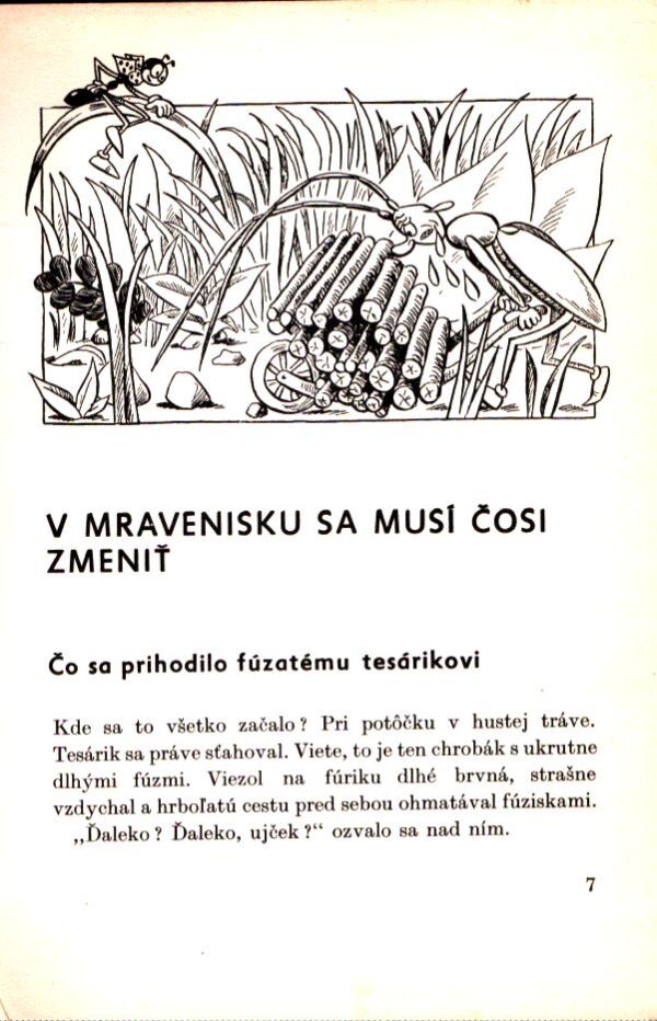 Ondřej Sekora: FERDO CVIČÍ MRAVENISKO