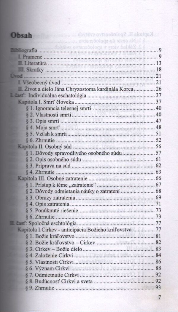 Marián Chovanec: ESCHATOLÓGIA