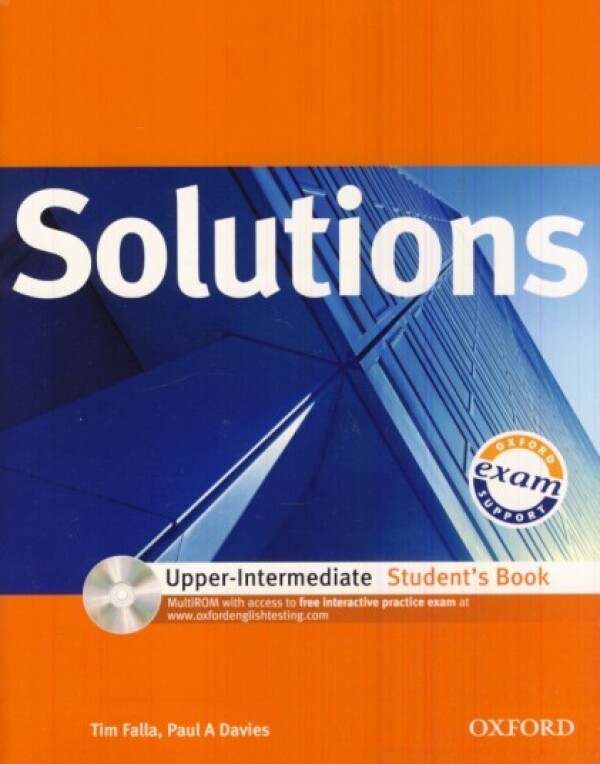 Tim Falla, Paul A. Davies: SOLUTIONS UPPER-INTERMEDIATE - STUDENTS BOOK (UČEBNICA) + CD MULTIROM