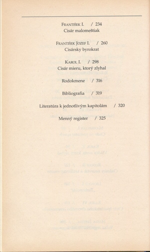Friedrich Weissensteiner: VEĽKÍ PANOVNÍCI HABSBURSKÉHO RODU