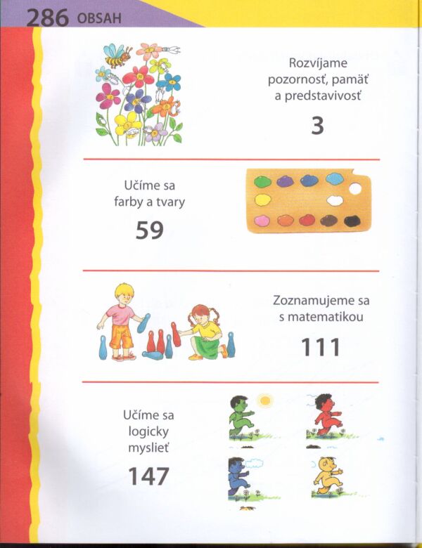 ÚLOHY PRE PREDŠKOLÁKOV