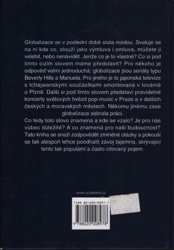 Martin Ehl: GLOBALIZACE