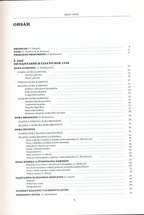 Gabriel Fusek, Marián R. Zemene: DEJINY NITRY - OD NAJSTARŠÍCH ČIAS PO SÚČASNOSŤ