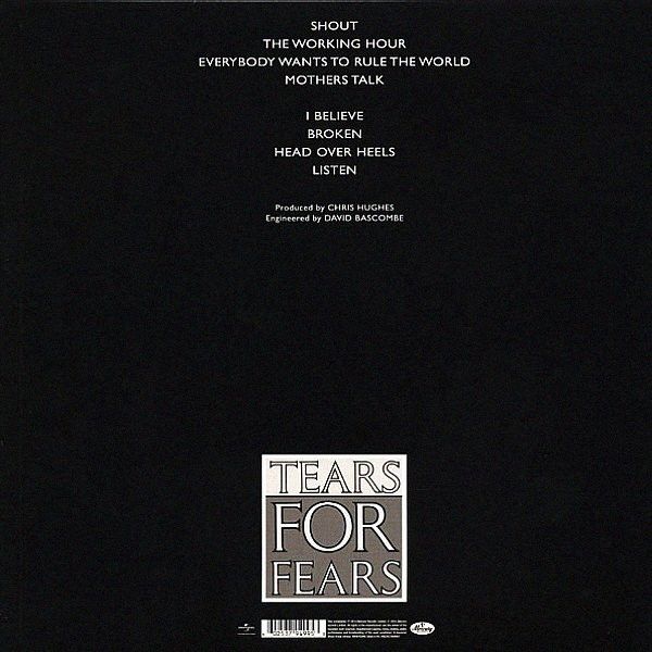 Tears For Fears: SONGS FROM THE BIG CHAIR - LP