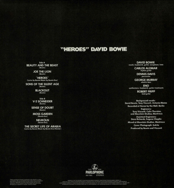 David Bowie: HEROES - LP