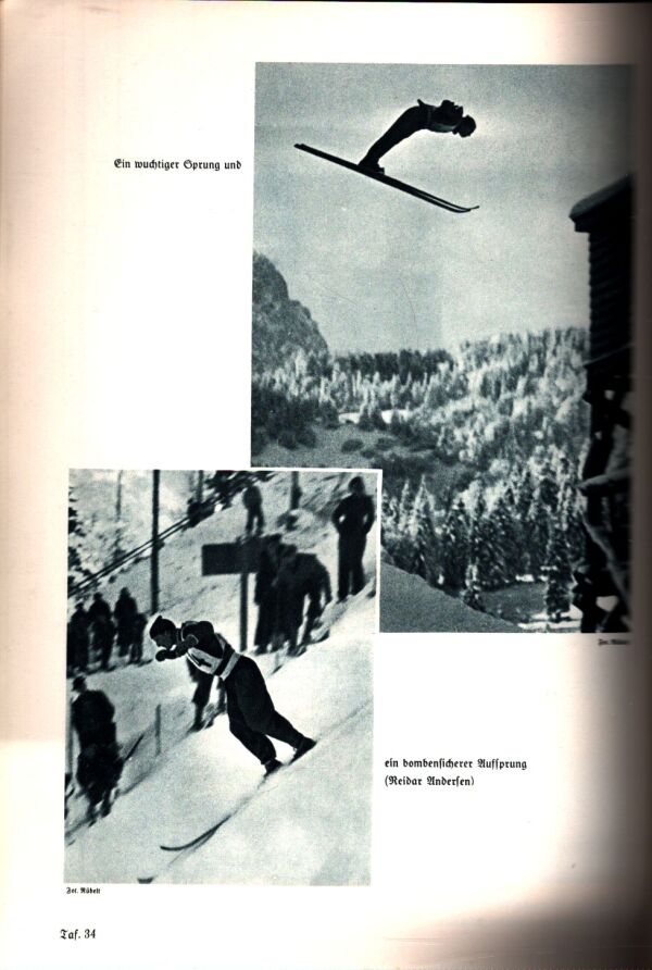 Baron P. le Fort, H. Harster: WINTER-OLYMPIA 1936