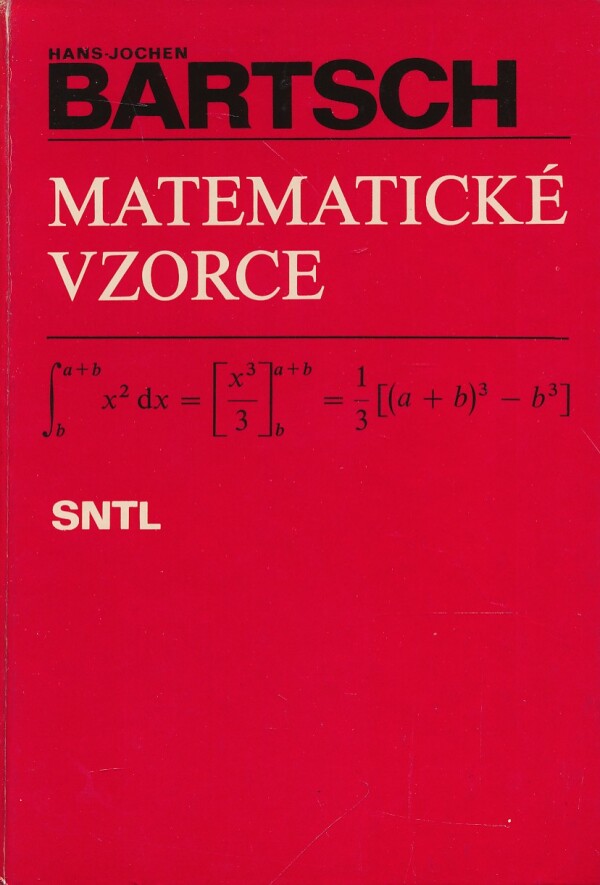 Hans-Jochen Bartsch: MATEMATICKÉ VZORCE