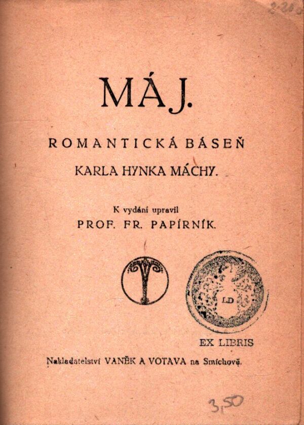 Karel Hynek Mácha: MÁJ