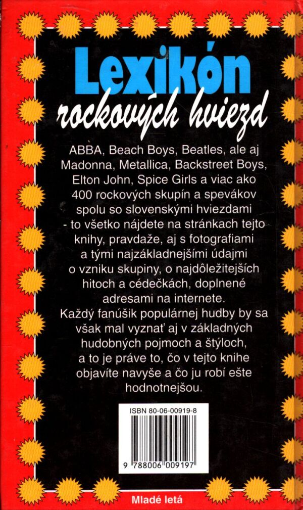 Thomas Hammerl: LEXIKÓN ROCKOVÝCH HVIEZD
