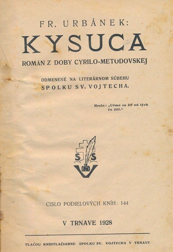 Fr. Urbánek: KYSUCA