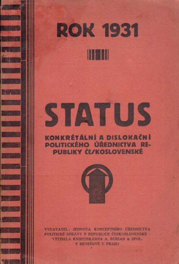 STATUS KONKRETÁLNÍ A DISLOKAČNÍ 1931