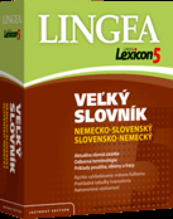 LEXICON 5: VEĽKÝ SLOVNÍK NEMECKO - SLOVENSKÝ A SLOVENSKO-NEMECKÝ