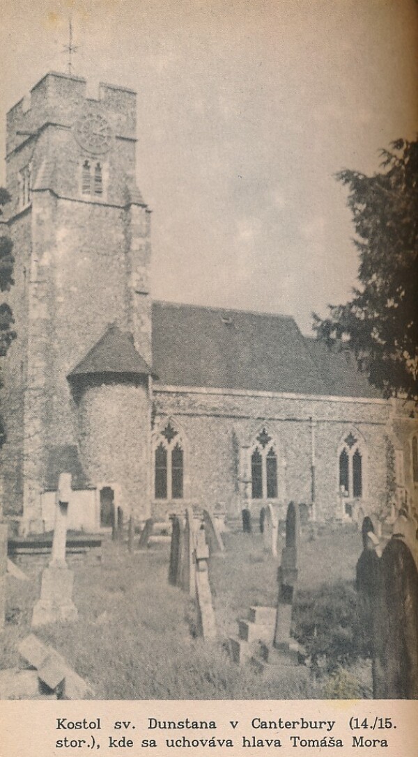 Josef Seuffert: TOMÁŠ MORUS - HUMANISTA, ŠTÁTNIK, SVÄTEC