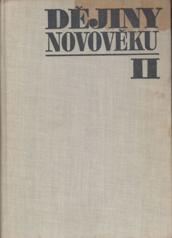 DĚJINY NOVOVĚKU I.-IV.