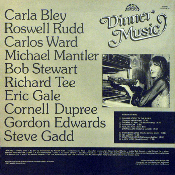 Carla Bley: DINNER MUSIC