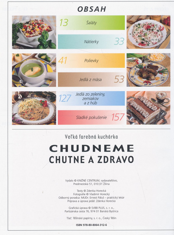 Zdenka Horecká, Vladimír Horecký: Chudneme chutne a zdravo