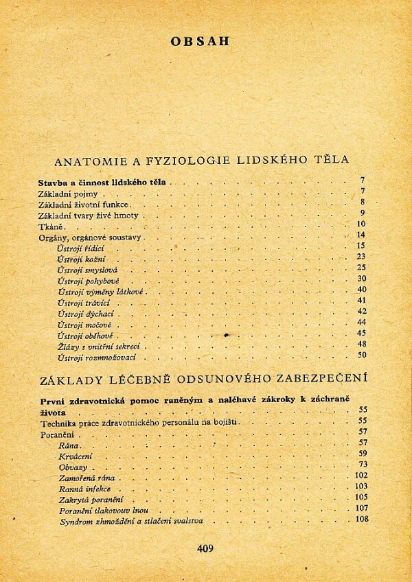 ZDRAVOTNICKÁ PŘÍRUČKA