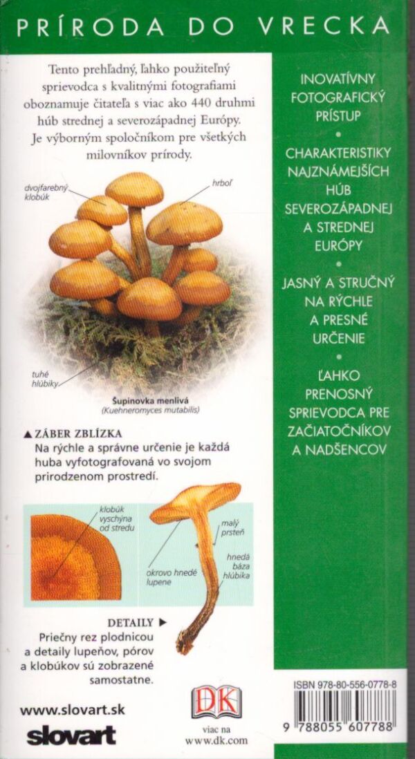 Shelley Evans, Geoffrey Kibby: HUBY - PRÍRODA DO VRECKA