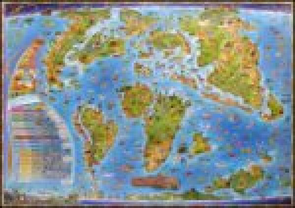 DETSKÁ MAPA - PREHISTORICKÝ SVET