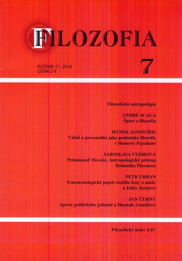 FILOZOFIA 7 / 2016