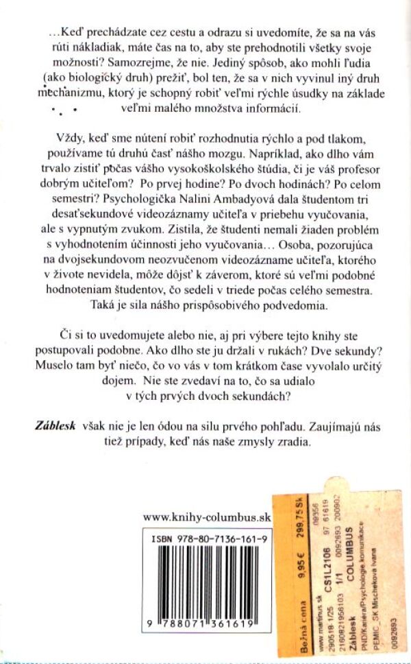 Malcolm Gladwell: ZÁBLESK
