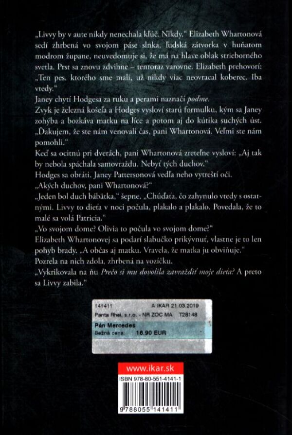 Stephen King: PÁN MERCEDES