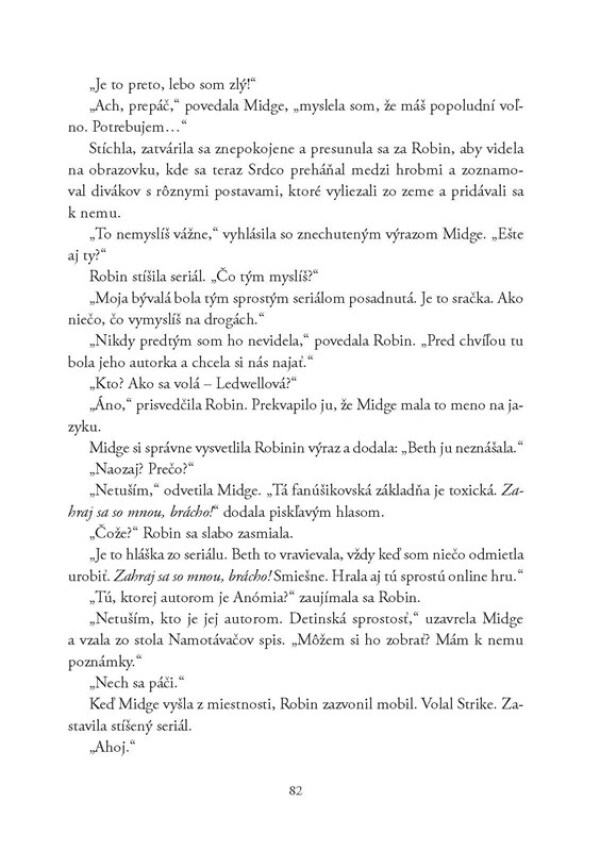 Robert Galbraith: ATRAMENTOVOČIERNE SRDCE